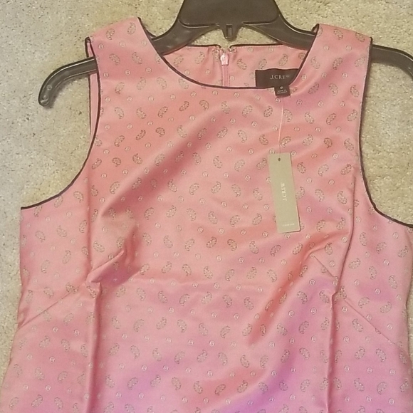 J. Crew Shift Paisley Print Mini Dress - Picture 5 of 10